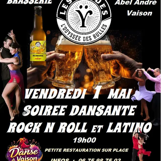 Soirée dansante à la brasserie Les Dyädes_Vaison-la-Romaine
