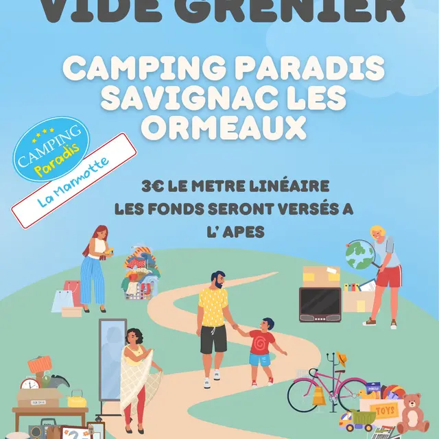 Vide grenier de la rentrée !_Savignac-les-Ormeaux