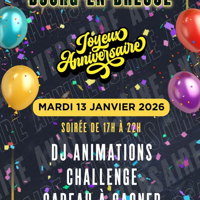 Soirée anniversaire Fitness Park