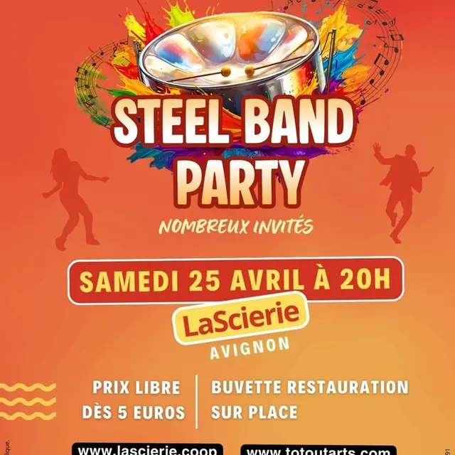 Steel Band Party - Fête du steeldrum, le son des Caraïbes_Avignon