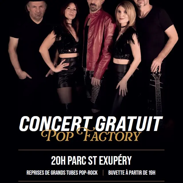 Concert gratuit Pop Factory_Pontcharra