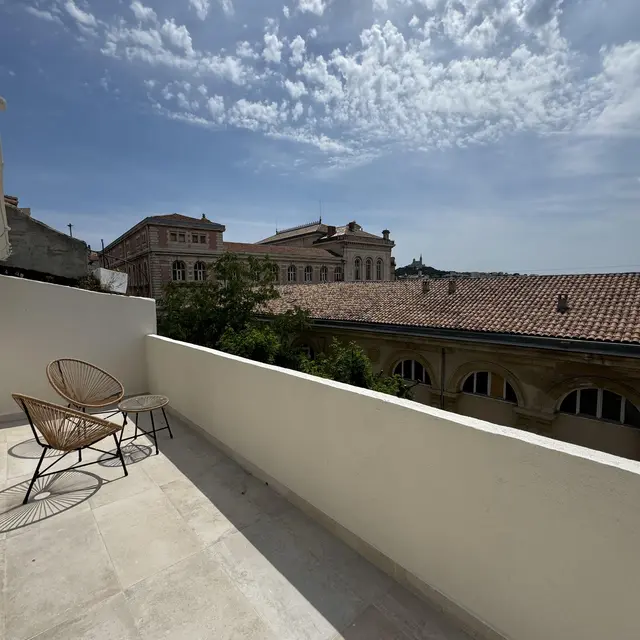 Balcon Maison Sénac Marseille