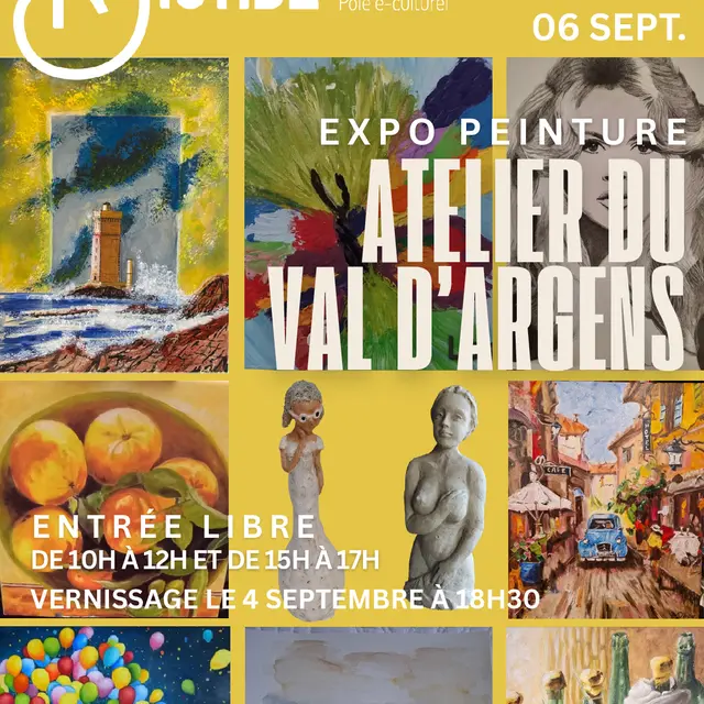 Bastide Sainte Cécile Pôle e-culturel- Exposition Atelier du Val d'Argens_Les Arcs sur Argens