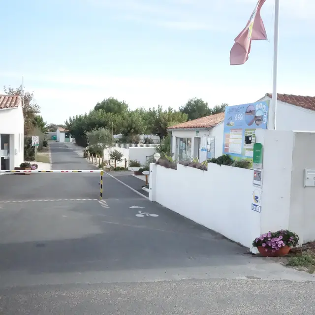 Entrée du camping