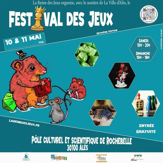 Festival des jeux - Samedi 10 & Dimanche 11 mai 2025