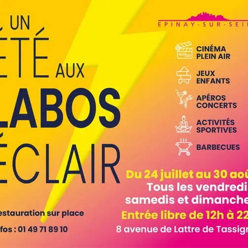 Un été aux Labos Éclair_Épinay-sur-Seine