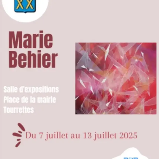 Exposition Marie Behier_Tourrettes