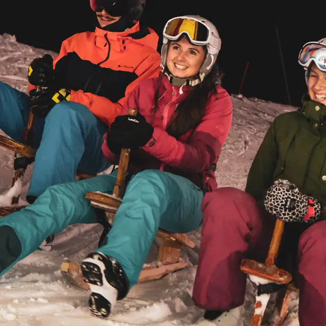 Initiation au paret, luge traditionnelle_Le Grand-Bornand