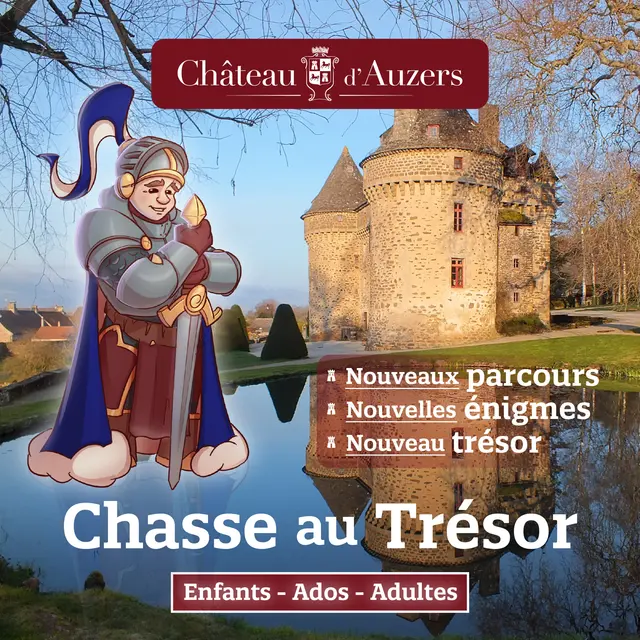 Chasse au trésor au château d'Auzers_Auzers