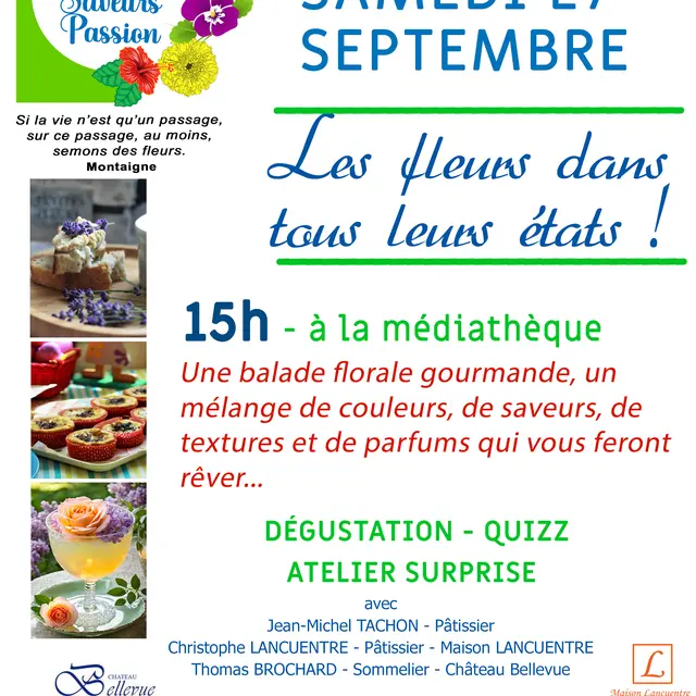 Atelier du Goût à la Médiathèque de Cazaubon_Cazaubon