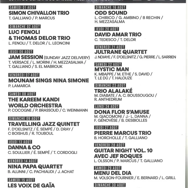 Concerts à la Trinquette Jazz Club_Villefranche-sur-Mer