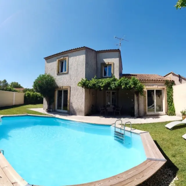 La villa entre Alpilles et Luberon
