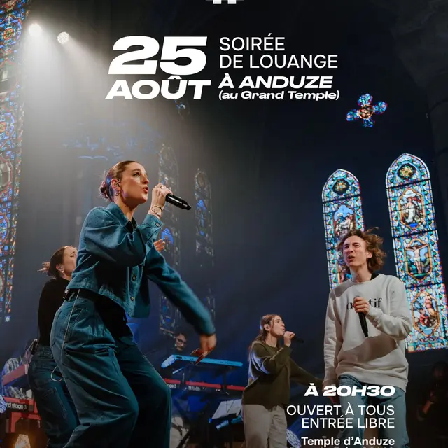 Soirée de Louange au Temple d'Anduze_Anduze