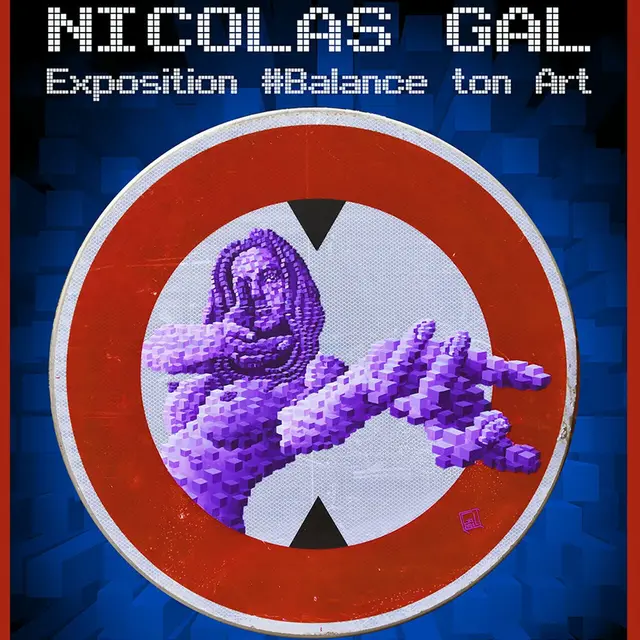 Exposition « #balance ton art » de Nicolas Gal