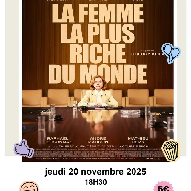 Cinéma : La femme la plus riche du monde  _Roquebillière