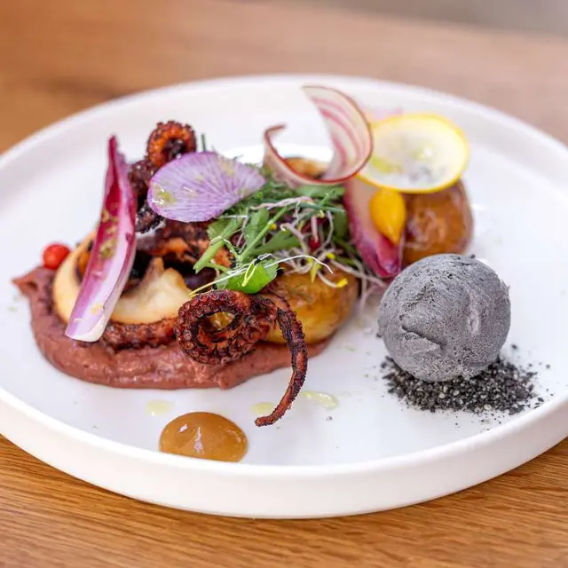 Poulpe Tandem plat à partager