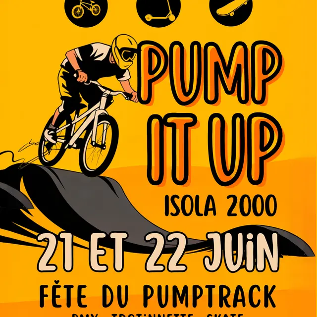 Pump it up : la fête du pumptrack_Isola 2000