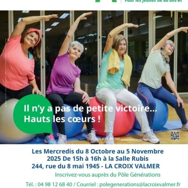 Atelier gratuit : Pilates_La Croix-Valmer