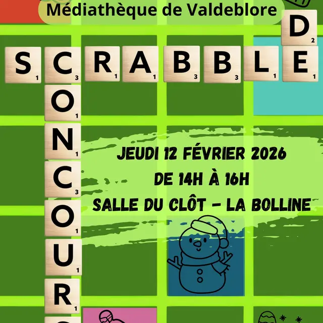 Concours de Scrabble - Médiathèque Valdeblore_Valdeblore
