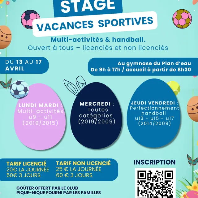 Stage Sportif HBCE