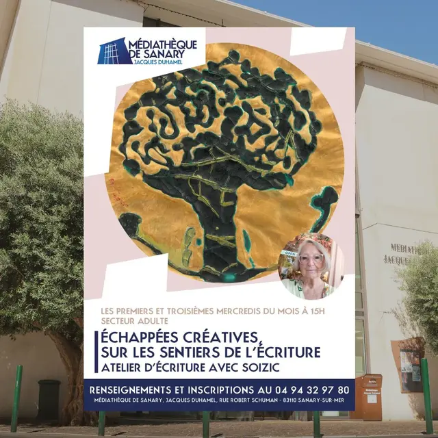 Échappées créatives sur les sentiers de l'écriture_Sanary-sur-Mer