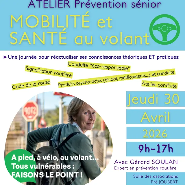 Atelier prévention sénior