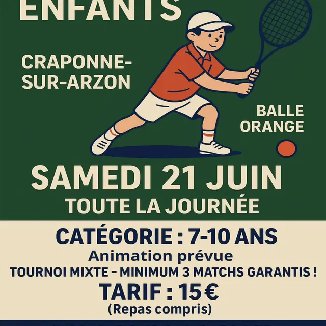 EVE_Tournoi de tennis enfants_Craponne-sur-Arzon