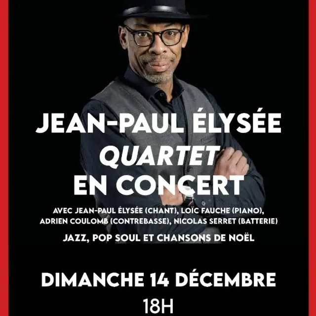Un Vent de Jazz fête Noël ! : : Jean-Paul Elysée Quartet en concert_Avignon