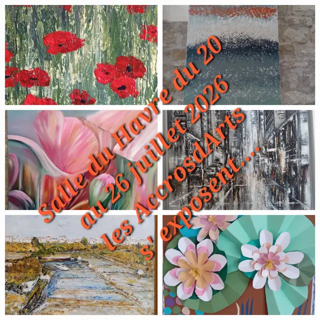 Affiche de l'exposition des AccrosdArt