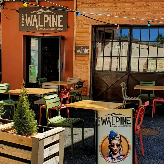 Terrasse Brasserie Walpine