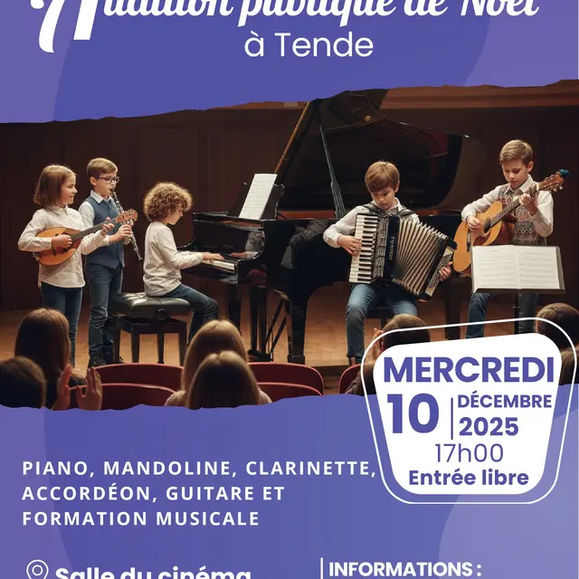 Audition publique de Noël_Tende