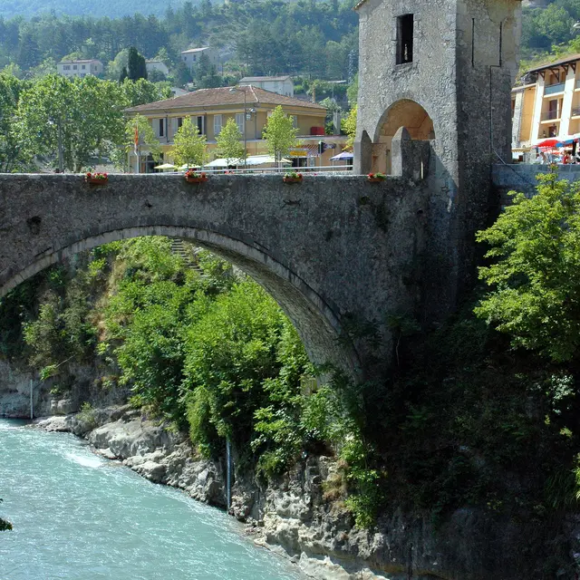 Pont levis d'Entrevaux