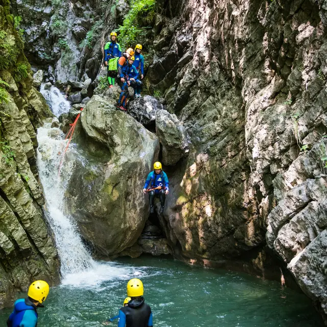 Canyoning : EVJF / EVG_Faverges-Seythenex