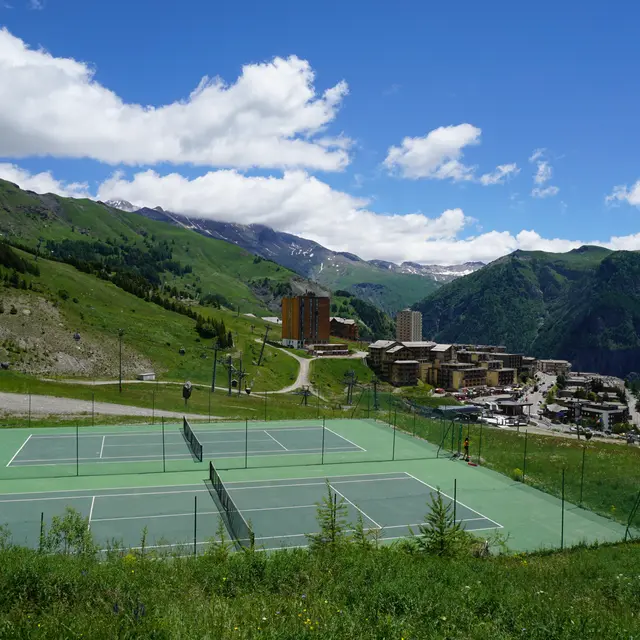 Courts de tennis Orcières