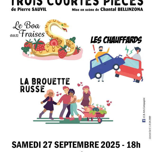 Trois pièces courtes de Pierre Sauvil _Beaulieu-sur-Mer