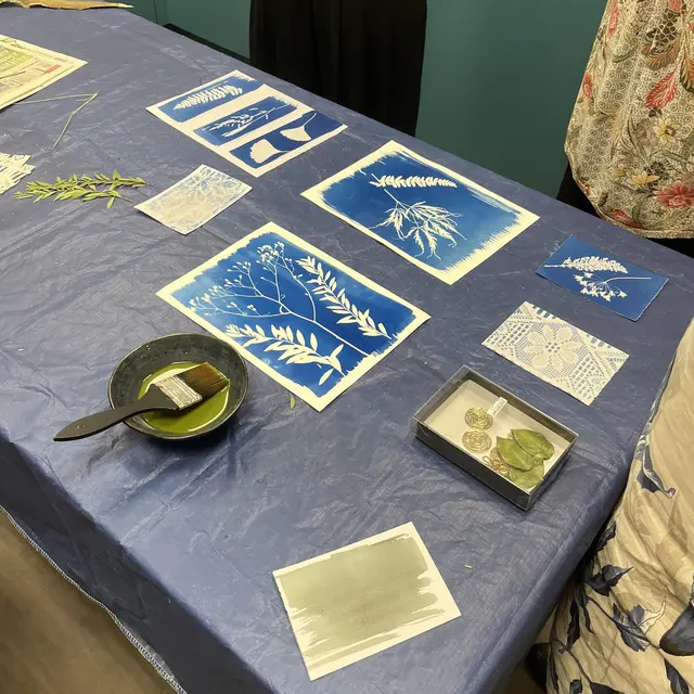 Atelier créatif - Cyanotype_Montluel
