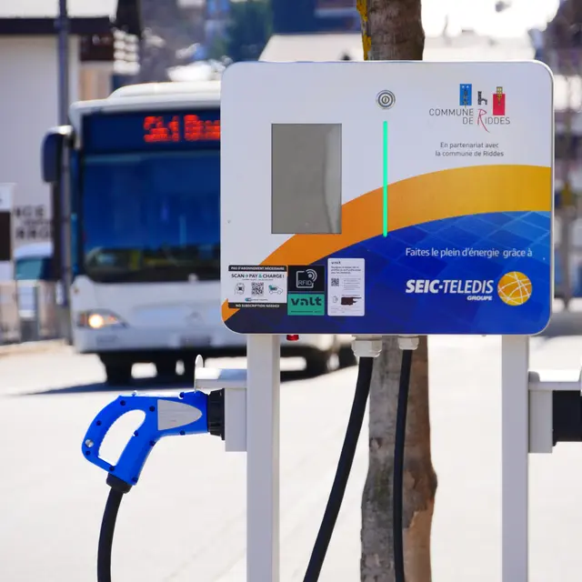 Borne de recharge La Tzoumaz