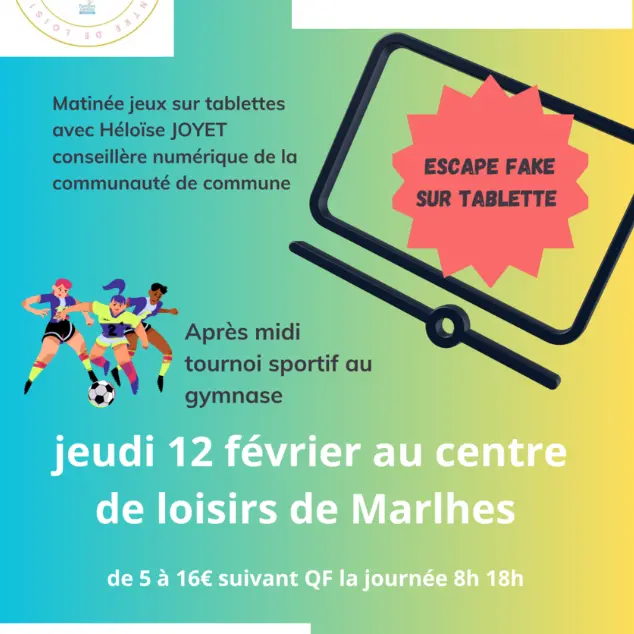 Journée  Escape Fake et tournoi sportif_Marlhes
