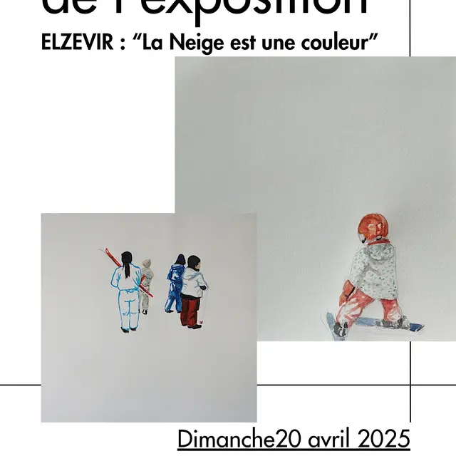 L’exposition « La Neige est une couleur »_Val-d'Isère