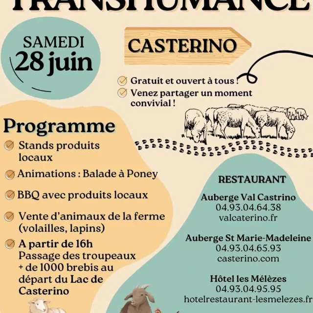 Fête de la transhumance à Casterino_Tende