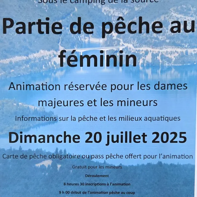 Pêche au féminin