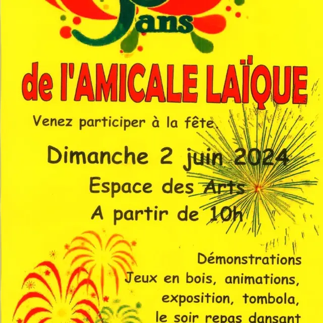 50 ans Amicale Laîque