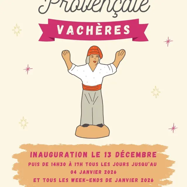 Crèche de Noël Vachères