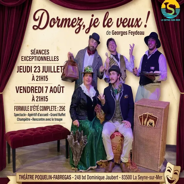 Théâtre - Dormez je le veux_La Seyne-sur-Mer