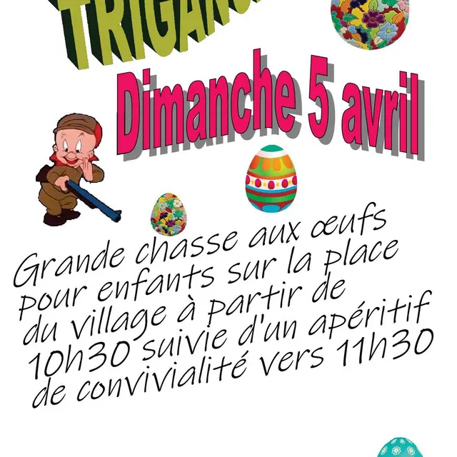 Pâques : Chasse à l'oeuf_Trigance