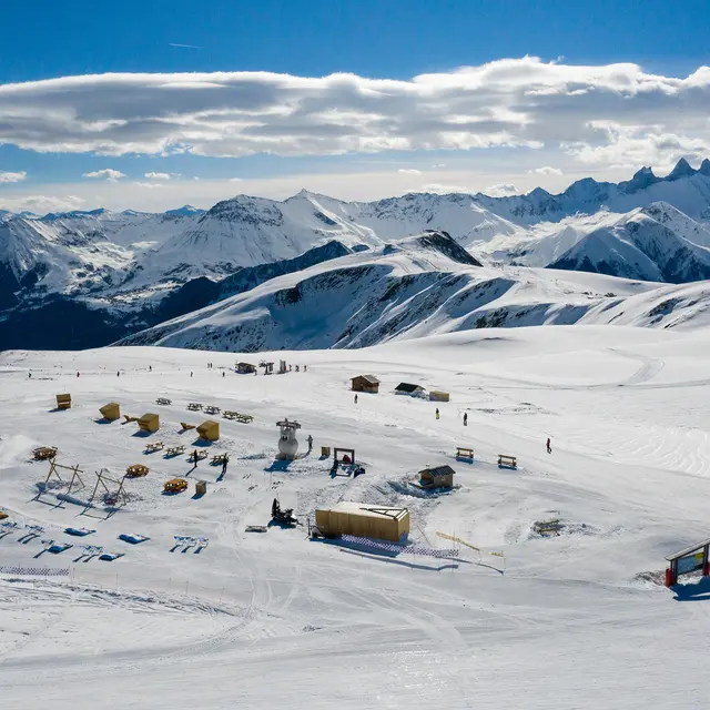Snowpy Mountain zone ludique à 2250m d'altitude@LaToussuire
