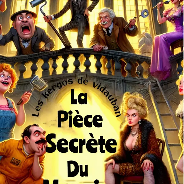 La pièce secrète du manoir - par la cie Les scènes de Vaudeville de Vidauban_Saint-Tropez
