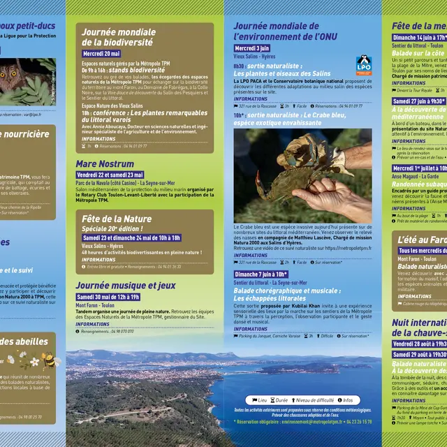 Balade chorégraphique et musicale Les échappés littorales - Les rendez-vous biodivertissants de la Métropole_La Seyne-sur-Mer