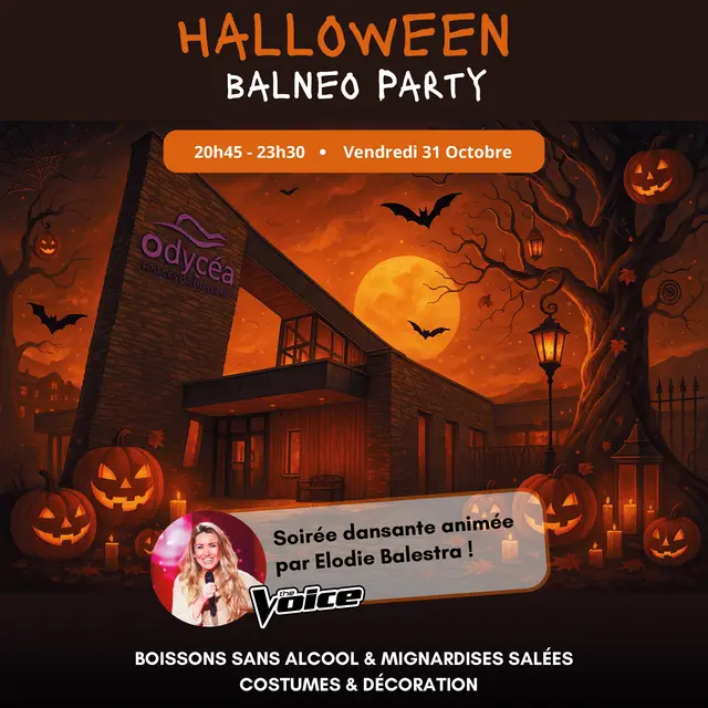 Soirée Halloween avec Elodie Balestra, chanteuse de la saison 1 de The Voice._La Joue du Loup