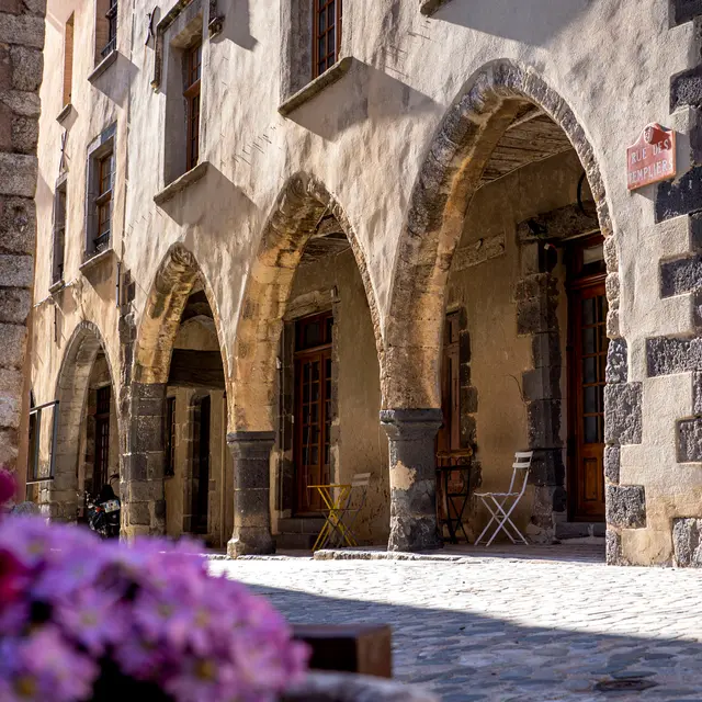 Rue des Templiers à Grimaud